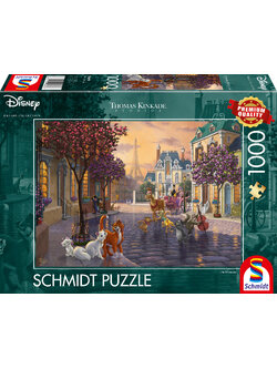 Schmidt - Disney : The Aristocats by Thomas Kinkade 1000 pcs.