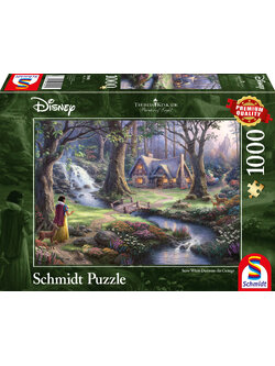 Schmidt - Disney : Snow White Discovers the Cottage by Thomas Kinkade 1000 pcs.