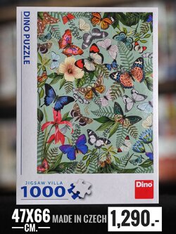 Dino Puzzle - Butterfly @ Archive by Portico 1000 pcs.