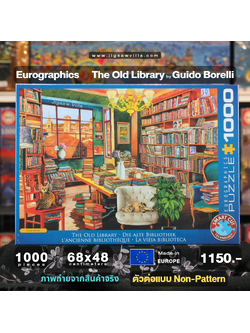 Eurographics - The Old Library (Non-Pattern) 1000 pcs.