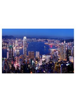 Pintoo - Aerial View of Hong Kong Victoria Harbor 1000 pcs.