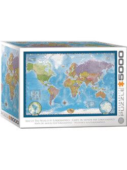Eurographics - Map Of The World by Eurographics 5000 pcs.