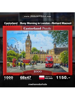 Castorland - Busy Morning in London by Richard MacNeil 1000 pcs.