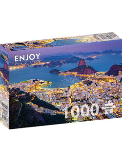 Enjoy Puzzle - Rio de Janeiro by Night, Brazil 1000 pcs.