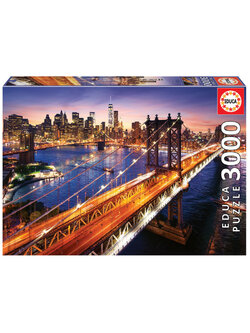 Educa - Manhattan at Sunset by Shutterstock 3000 pcs.