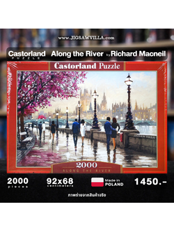 Castorland - Along The River by Richard Macneil 2000 pcs.