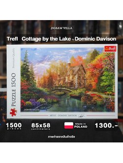 Trefl - Cottage by Lake by Dominic Davison 1500 pcs.