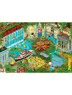 Grafika - Art Collection : NANTES : VEGETAL by NANTES PIXEL ART 2000 pcs.