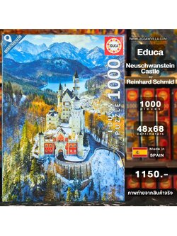 Educa - Neuschwanstein Castle by Reinhard Schmid 1000 pcs.