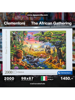 Clementoni - The African Gathering 2000 pcs.