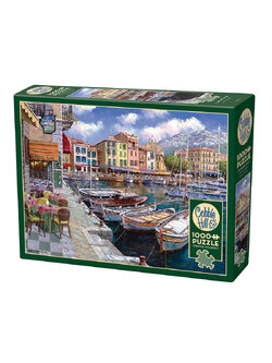 Cobble Hill - Cafe in Cassis by Sam Park 1000 pcs.