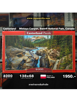 Castorland - Mistaya Canyon, Banff National Park, Canada 4000 pcs.