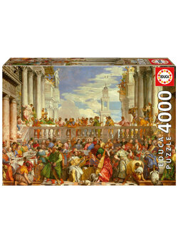 Educa - The Wedding at Cana by Paolo Veronese 4000 pcs.