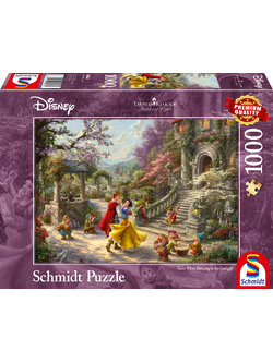 Schmidt - Disney : Snow White Dancing in the Sunlight by Thomas Kinkade 1000 pcs.