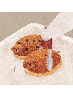 Pintoo - Meat Floss Poodle by Keyto 900 pcs.