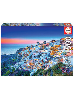 Educa - Santorini by Shutterstock 1500 pcs.