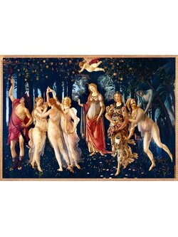 Bluebird Puzzle - La Primavera (Spring), 1482 by Sandro Botticelli 1000 pcs.