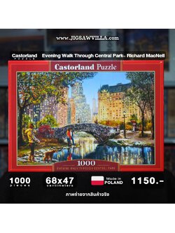 Castorland - Evening Walk Through Central Park by Richard MacNeil 1000 pcs.