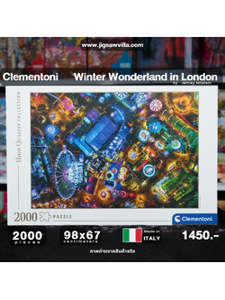 Clementoni - Winter Wonderland in London 2000 pcs.