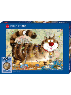 HEYE - Look Closely! : At The Cat by Marino Degano 1000 pcs.