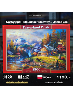 Castorland - Mountain Hideaway by James Lee 1500 pcs.