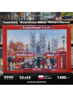 Castorland - Westminster Abbey by Richard Macneil 3000 pcs.