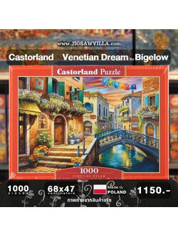 Castorland - Venetian Dream by Bigelow 1000 pcs.