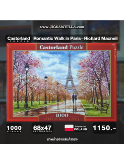 Castorland - Romantic Walk in Paris by Richard MacNeil 1000 pcs.