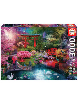Educa - Japanese Garden by Claudia McKinney 3000 pcs.