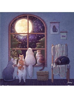 Pintoo - Viewing the Moon by Limduey 900 pcs.