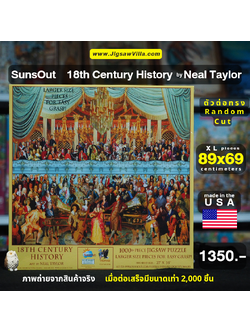 SunsOut - 18TH Century History by Neal Taylor (Random Cut) 1000 pcs.
