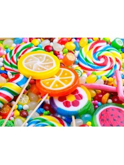 Bluebird Puzzle - Colorful Lollipops by Aytunc Dilber 1500 pcs.