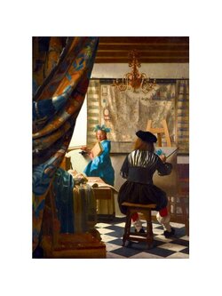 Bluebird Puzzle - Art of Painting, 1668 by Johannes Vermeer 1000 pcs.