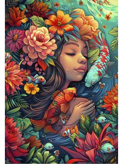 Grafika - Art Collection : Mahlia by Eden Cove 1000 pcs.