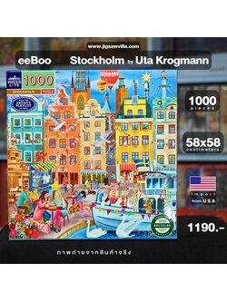 eeBoo - Stockholm by Uta Krogmann 1000 pcs.