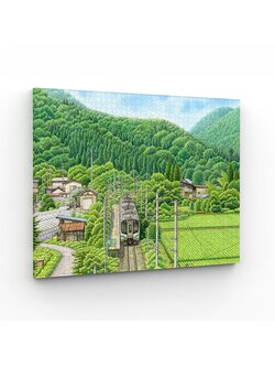 Pintoo - Summer Journey by Tadashi Matsumoto (Canvas) 1336 pcs.