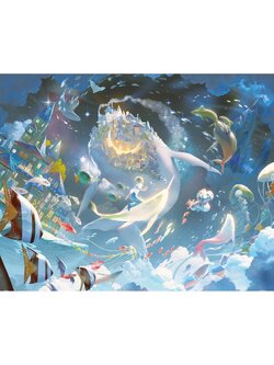 Pintoo - The Whale Fall to Galaxy by Shu 2000 pcs.