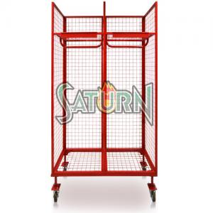 ชั้นวางชุดดับเพลิง ตู้เก็บชุดดับเพลิง