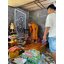 ผ้ายันต์เขียนมือ 1 พรรษา พระอาจารย์เบีย วัดเทพนิมิตร +