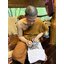 ผ้ายันสาริกาพารวย พระอาจารย์ บุณยกร ฐิตปุญโญ L