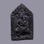 ขุนแผนอุ้มนางจอมเวทย์สายดำ ขุนแผนรุ่น 1 ตะกรุดทองแดง สำนักคนเลี้ยงผี สร้างมีนาคม 2568