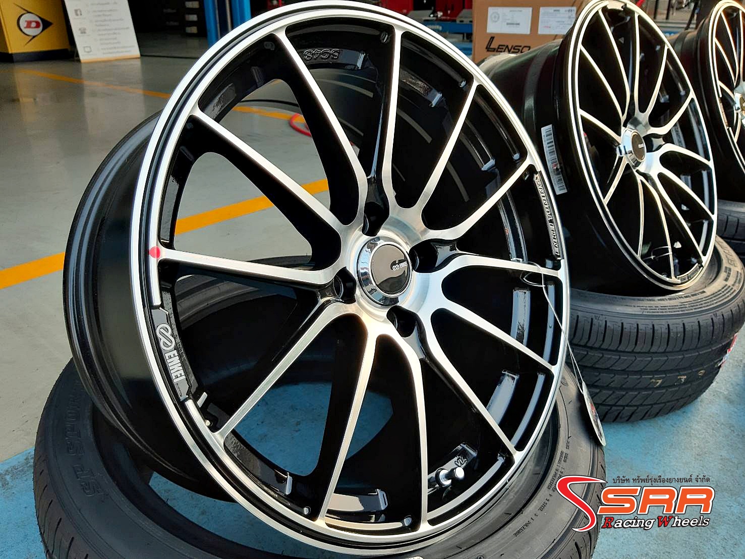 ENKEI TUNING SC48 ขอบ17 ET38 4x100 GBQR2FP