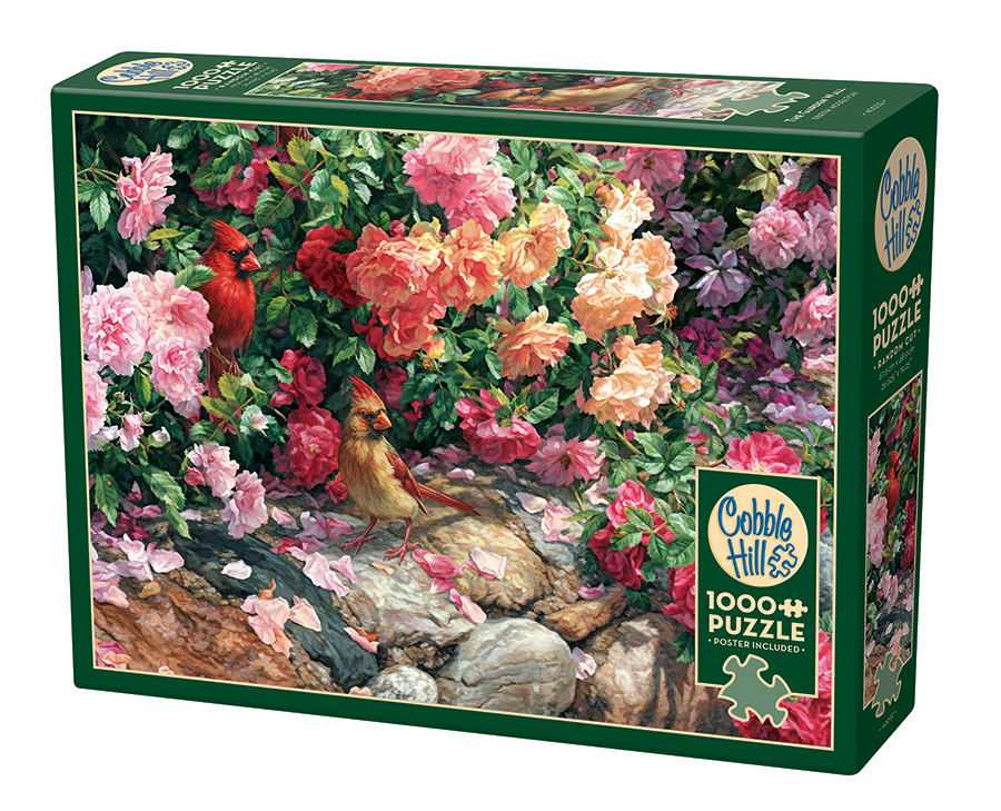 Cobble Hill - The Garden Wall by Beth Hoselton 1000 pcs.