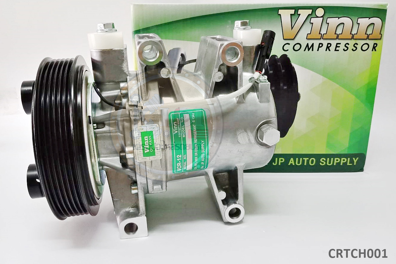 CRTCH001 คอมแอร์ VINN : CHEVROLET S10 FLEX 2013 PICK-UP (Rotary) (งานไตหวัน-จีน)