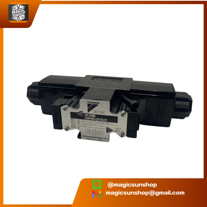 928695 DAIKIN KOS-G02-4CA-30 VOLT AC100V HYDRAULIC VALVE