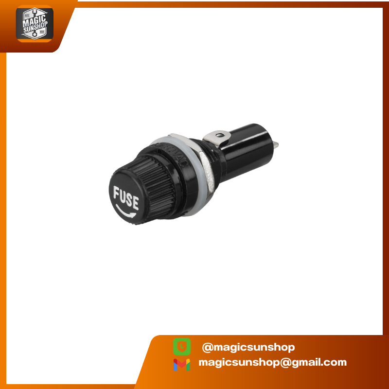 Fuse holder 10A 6.3x32mm