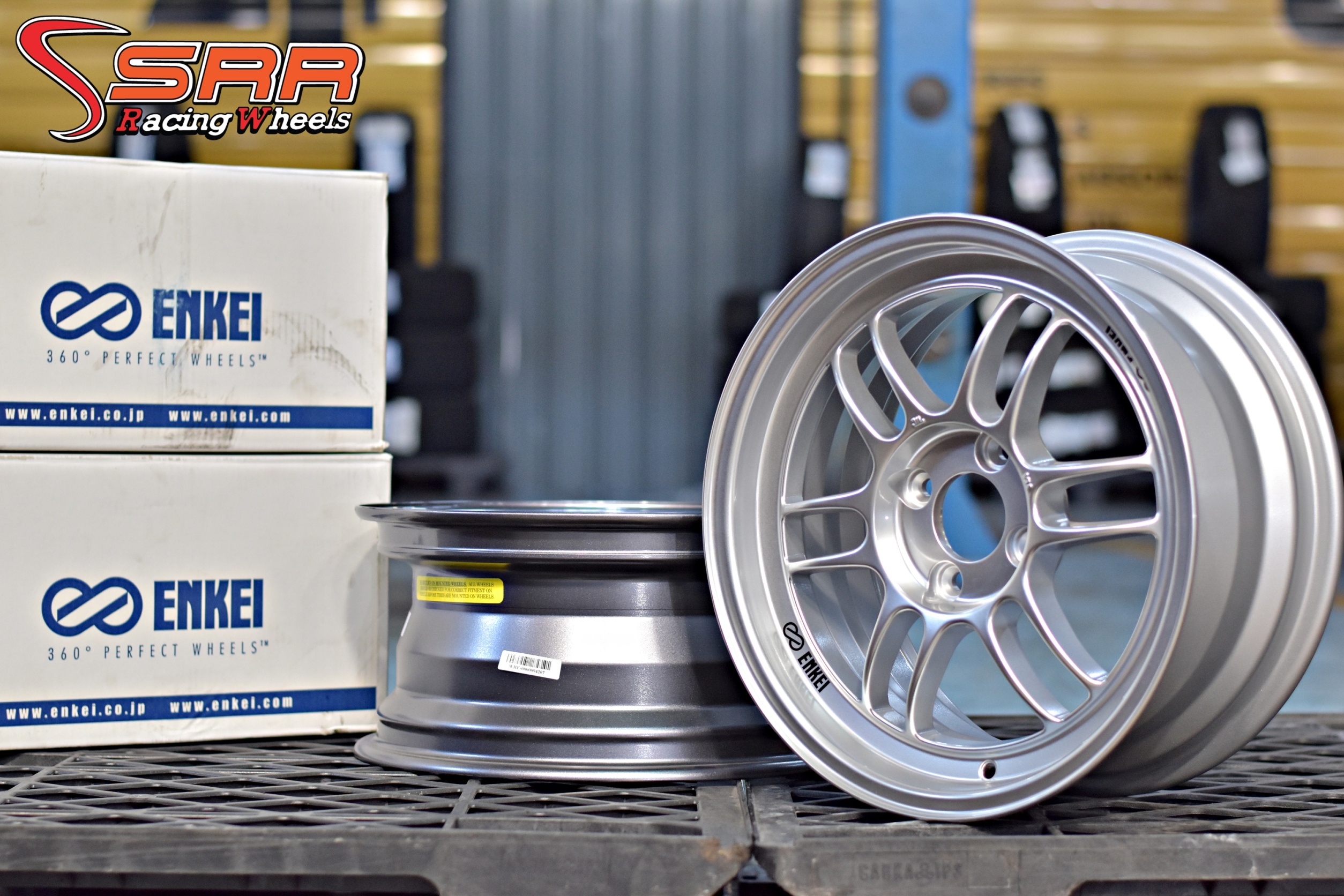 ENKEI RPF1 ล้อแท้ญี่ปุ่น ขอบ15 4H100 ET+35 SILVER ราคาพิเศษ