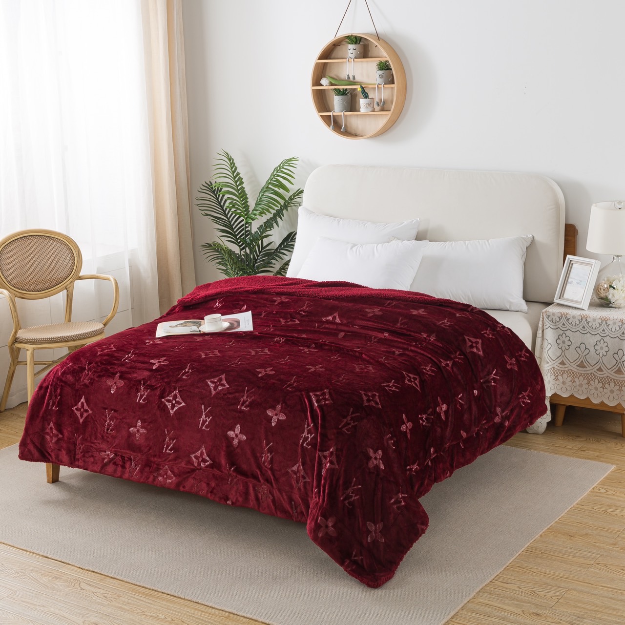 ผ้าห่มขนแกะ YML 6 ฟุต (ุ6ผืน)