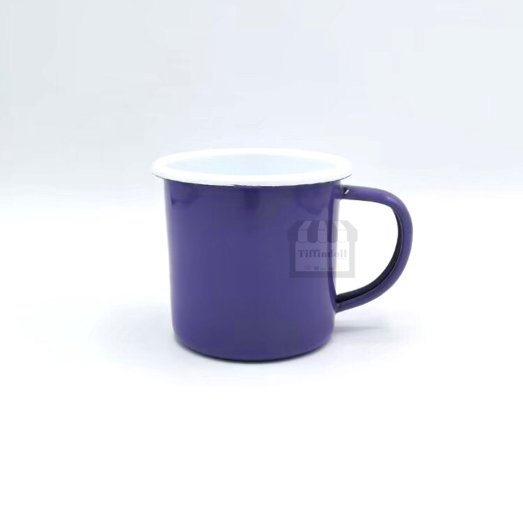 แก้วสังกะสี แก้วเคลือบอีนาเมล สไตล์ทูโทน enamel