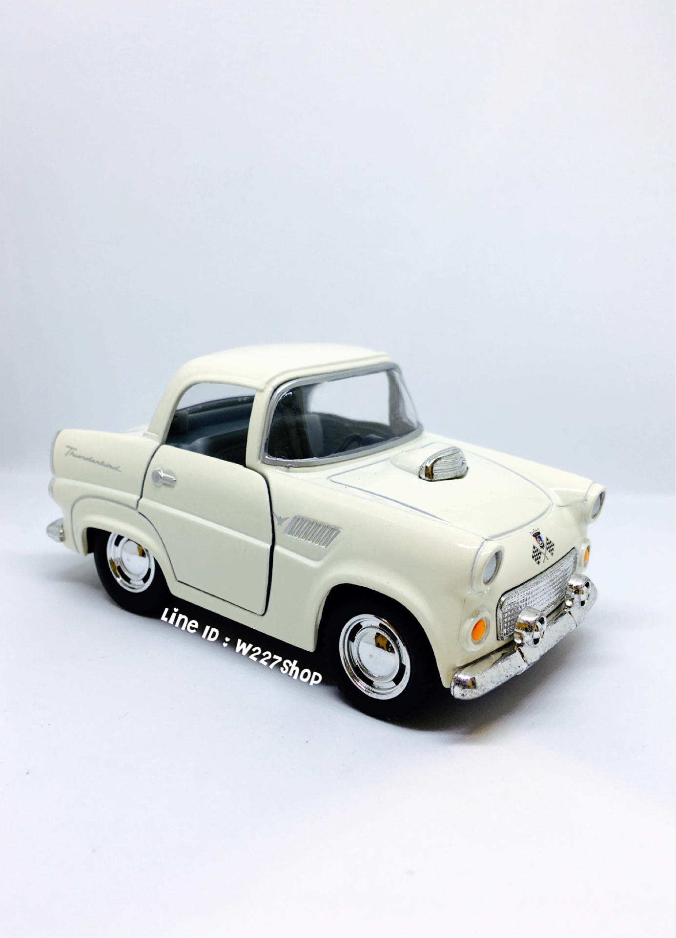 โมเดลรถเหล็ก 1955 Ford Thunderbird ขนาด 4 นิ้ว (ปลีก-ส่ง)